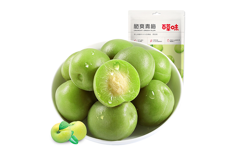 BAICAOWEI CRISPY GREEN PLUM 190G